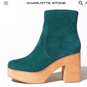 Charlotte Stone shoes Paz boot in Emerald size 9